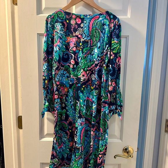 NWT Lilly Pulitzer Cath Dress in Take Me To The Sea, Size Small - Picture 5 of 6